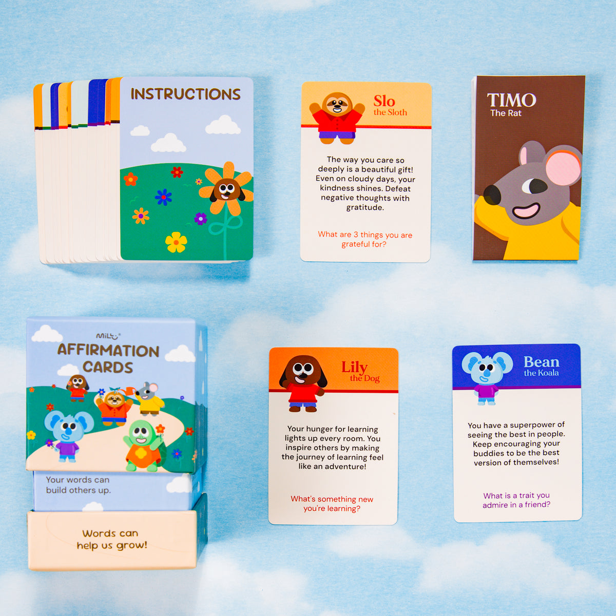 Affirmation Cards for Kids, Families & Classrooms