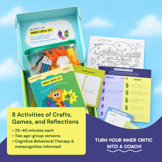 Inner Critic Kit: Reframing Negative Thoughts for Kids