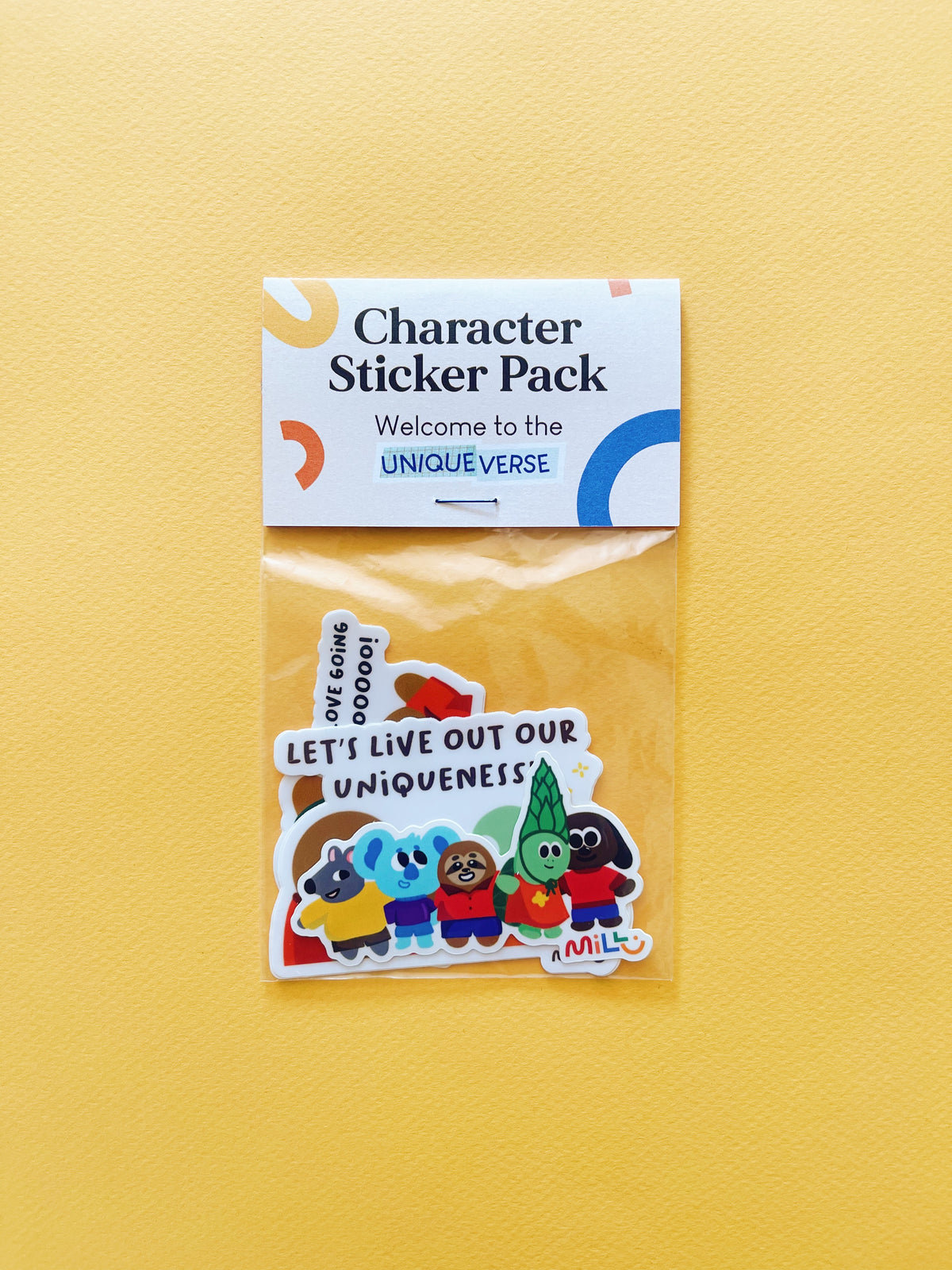 Uniqueverse Character Sticker Pack