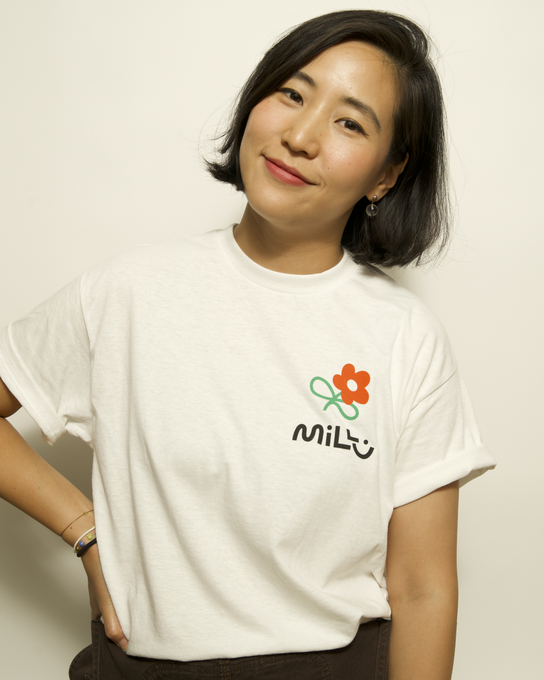 Adult Bloom T-Shirt (White)