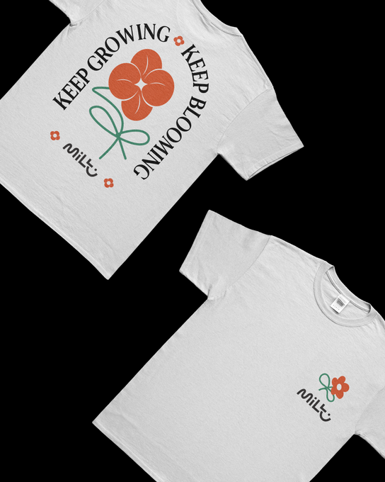 Adult Bloom T-Shirt (White)